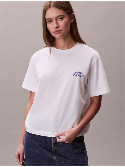 ss boxy graphic t-shirt CALVIN KLEIN JEANS | LV047F801GYAF